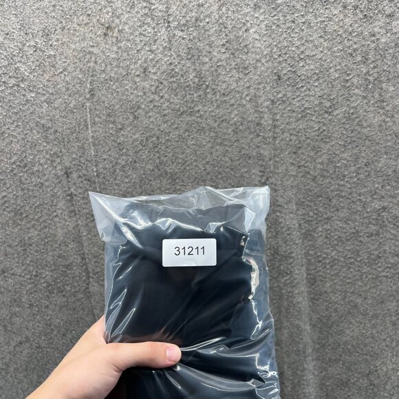 Burberry Pullover Men Medium Black Half Zip Long Sleeve Embroidery Sweater - Picture 12 of 12